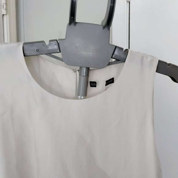 Eileen Fisher Layered‎ Asymmetrical 100%silk Dress, New, No Tags - Picture 4 of 9